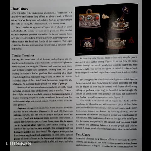 Ancien pendant de châtelaine mongole – Image 13