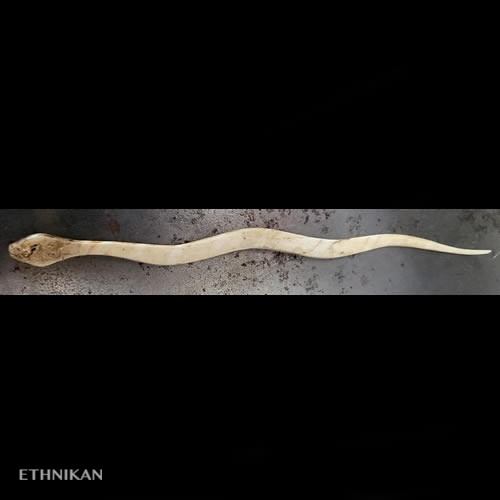 Ancienne parure de cheveux ethnie Naga Nagaland birman serpent – Image 3