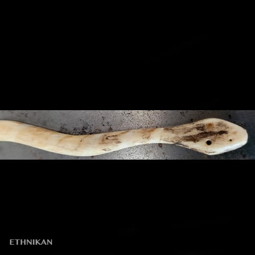 Ancienne parure de cheveux ethnie Naga Nagaland birman serpent – Image 2