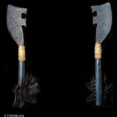 Ancien DAO sabre de guerrier coupeur de têtes Naga Konnyak
