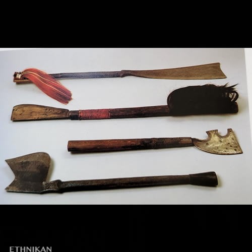 Ancien DAO sabre de guerrier coupeur de têtes Naga Konnyak – Image 8